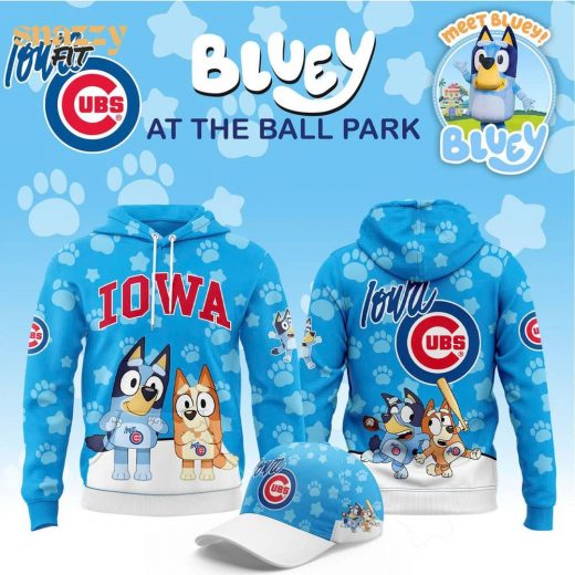 Iowa Cubs Bluey Night Special Hoodie