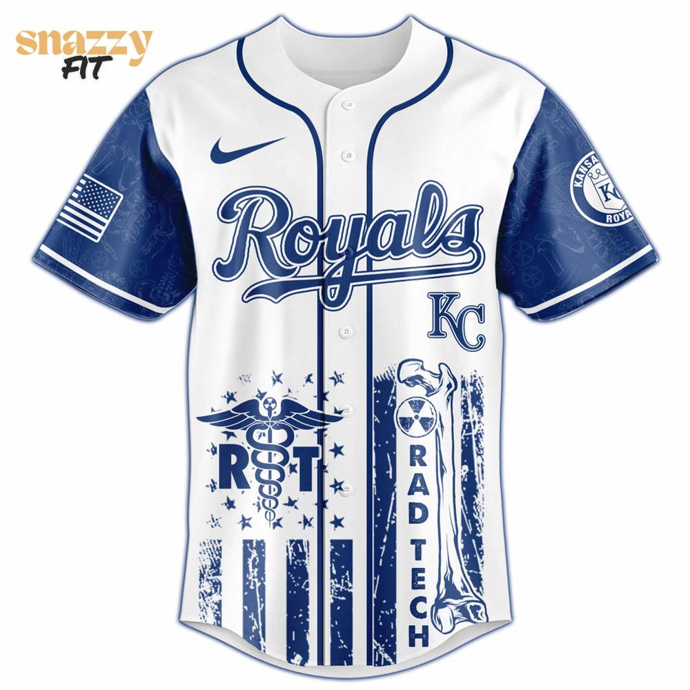 Kansas City Royals Radiology Tech Night Exclusive Design Jersey Kansas City Royals Radiology Tech Night Exclusive Design Jersey