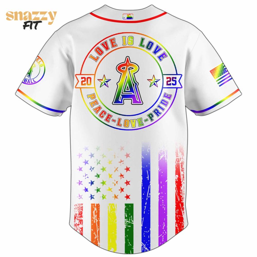 Los Angeles Angels MLB Happy Pride Month Limited Edition Jersey 2025 Los Angeles Angels MLB Happy Pride Month Limited Edition Jersey 2025