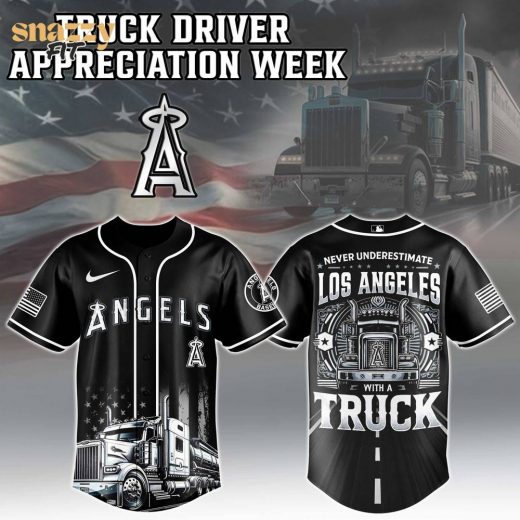 Los Angeles Angels Nation Truck Driver Appreciation Week Limited Edition Jersey 2025