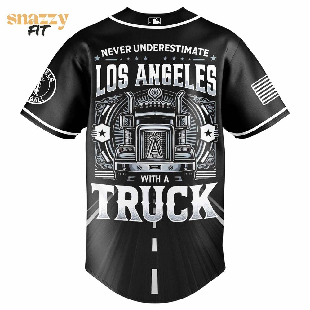 Los Angeles Angels Nation Truck Driver Appreciation Week Limited Edition Jersey 2025 Los Angeles Angels Nation Truck Driver Appreciation Week Limited Edition Jersey 2025