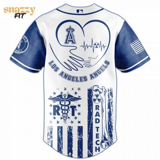 Los Angeles Angels Radiology Tech Night Exclusive Design Jersey