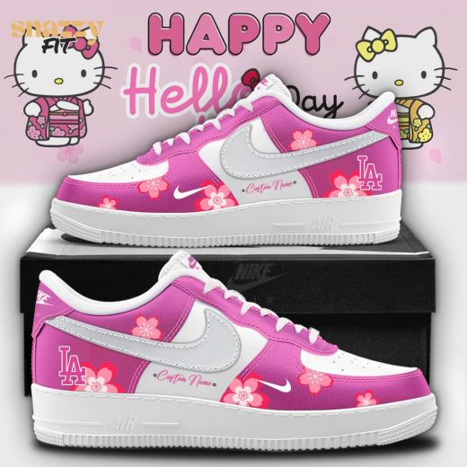 Los Angeles Dodgers Hello Kitty Shoes 2025
