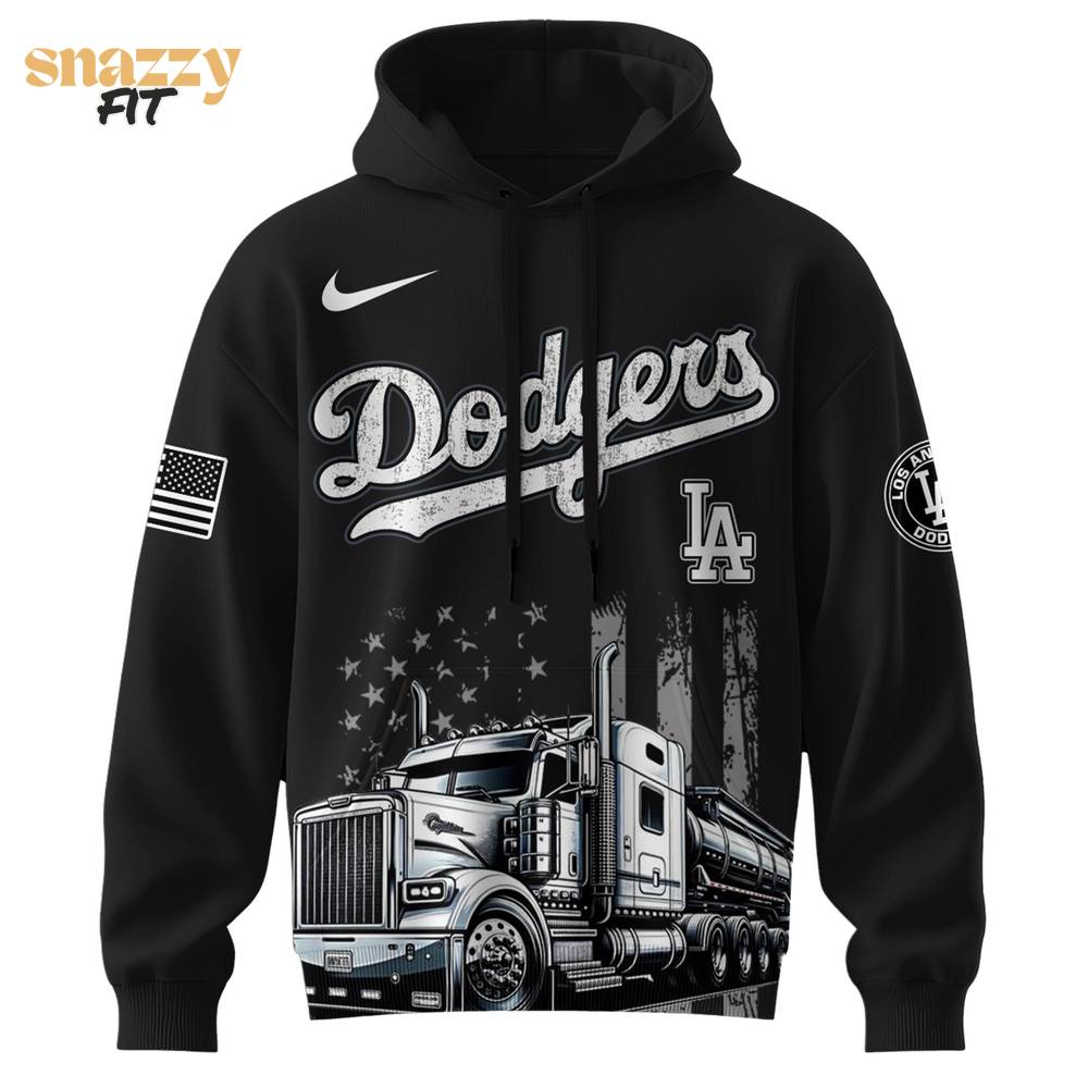 Los Angeles Dodgers Nation Truck Driver Appreciation Week Limited Edition Hoodie 2025 Los Angeles Dodgers Nation Truck Driver Appreciation Week Limited Edition Hoodie 2025