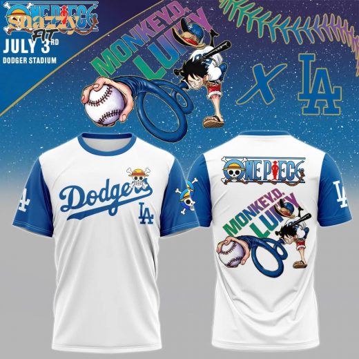 Los Angeles Dodgers ONE PIECE Night Tshirt