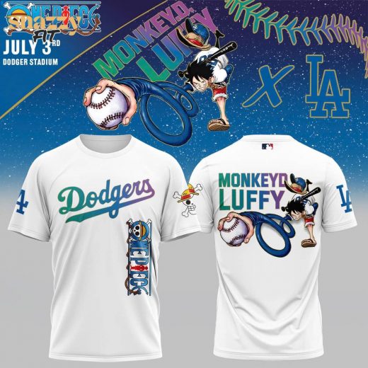 Los Angeles Dodgers ONE PIECE Night Tshirt V2