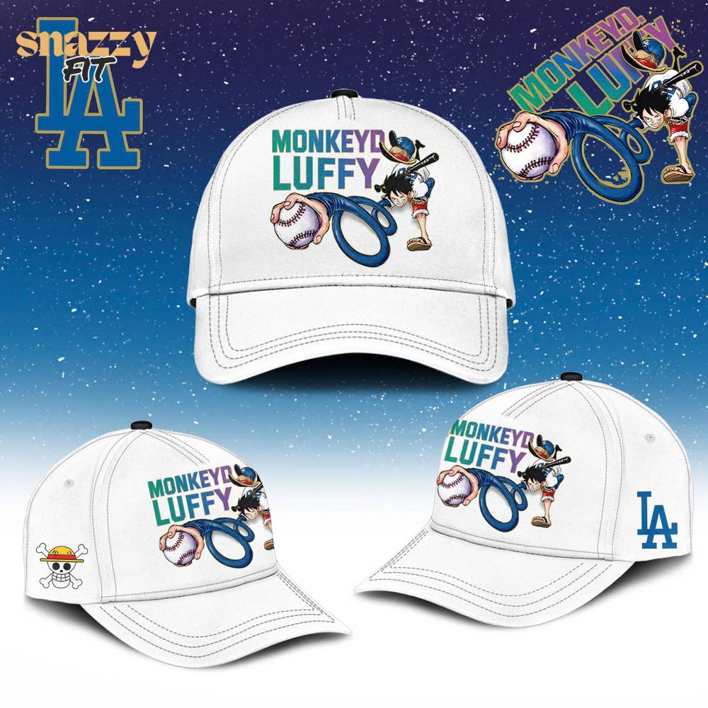 Los Angeles Dodgers ONE PIECE Night Tshirt V2 Los Angeles Dodgers ONE PIECE Night Tshirt V2