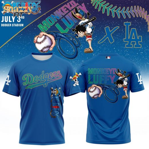 Los Angeles Dodgers ONE PIECE Night Tshirt V3