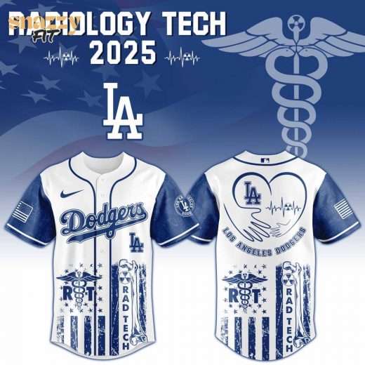 Los Angeles Dodgers Radiology Tech Night Exclusive Design Jersey