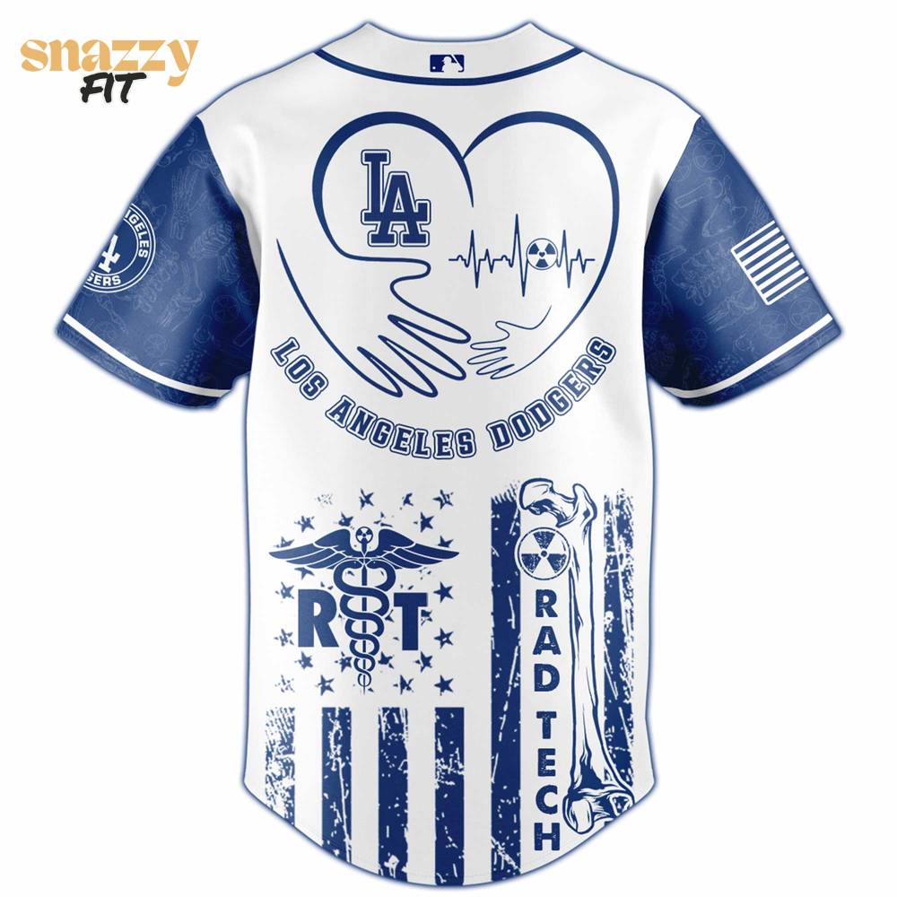 Los Angeles Dodgers Radiology Tech Night Exclusive Design Jersey Los Angeles Dodgers Radiology Tech Night Exclusive Design Jersey