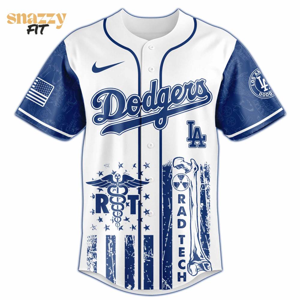 Los Angeles Dodgers Radiology Tech Night Exclusive Design Jersey Los Angeles Dodgers Radiology Tech Night Exclusive Design Jersey