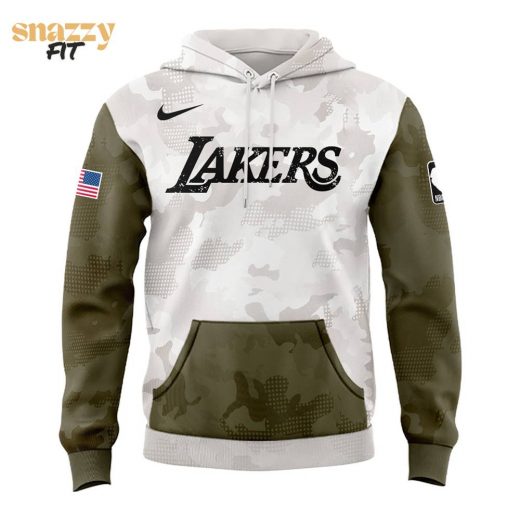 Los Angeles Lakers Armed Forces Day Special 2025 Hoodie