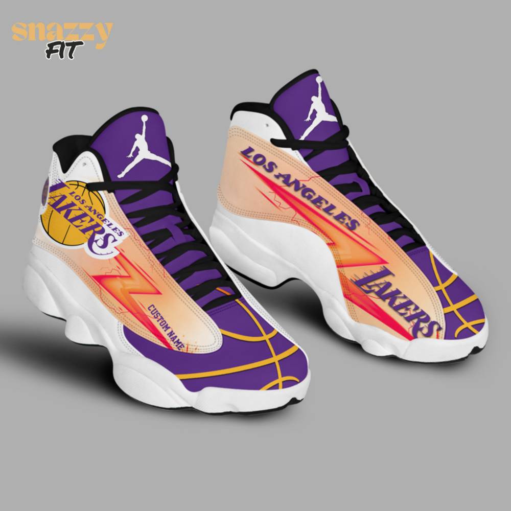 Los Angeles Lakers NBA Air Jordan 13 v2 Los Angeles Lakers NBA Air Jordan 13 v2