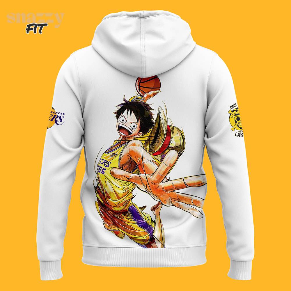 Los Angeles Lakers One Piece Night Hoodie Los Angeles Lakers One Piece Night Hoodie
