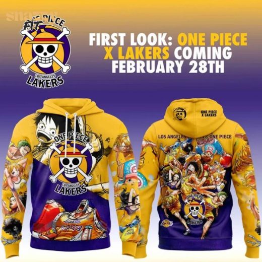 Los Angeles Lakers x One Piece Limited Edition Hoodie