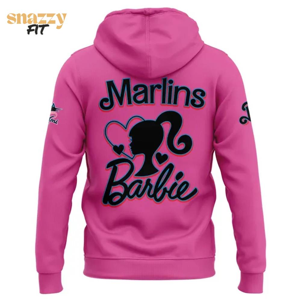Miami Marlins Barbie Special Limited Edition Hoodie Miami Marlins Barbie Special Limited Edition Hoodie