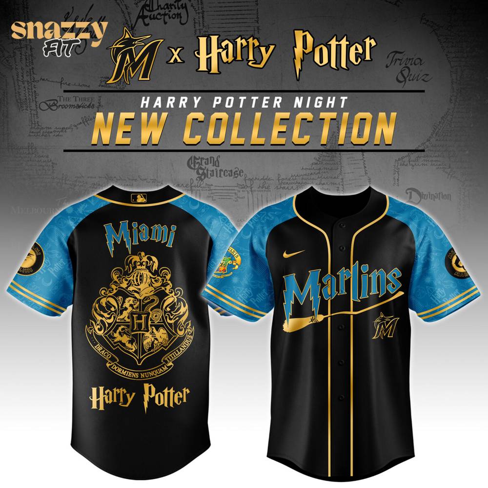 Miami Marlins Harry Potter Special Edition Jersey Miami Marlins Harry Potter Special Edition Jersey