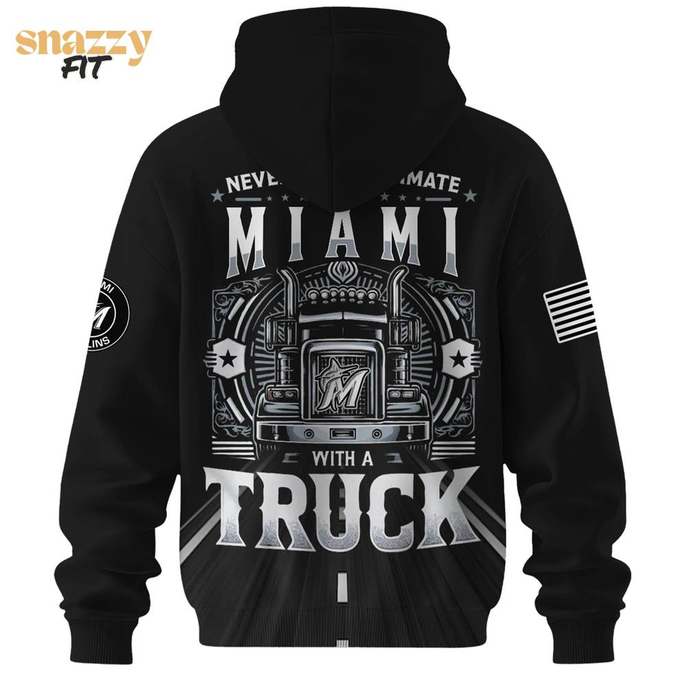 Miami Marlins Nation Truck Driver Appreciation Week Limited Edition Hoodie 2025 Miami Marlins Nation Truck Driver Appreciation Week Limited Edition Hoodie 2025