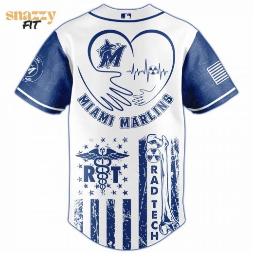 Miami Marlins Radiology Tech Night Exclusive Design Jersey
