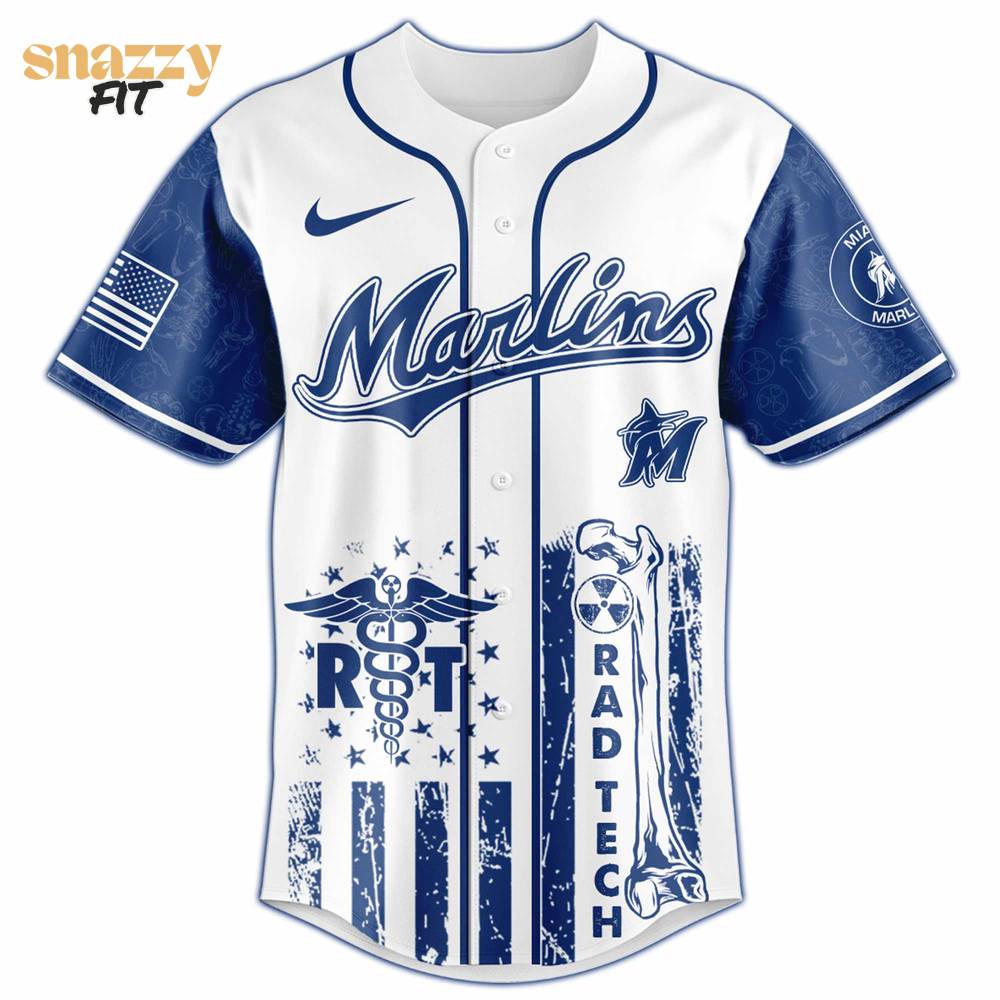 Miami Marlins Radiology Tech Night Exclusive Design Jersey Miami Marlins Radiology Tech Night Exclusive Design Jersey