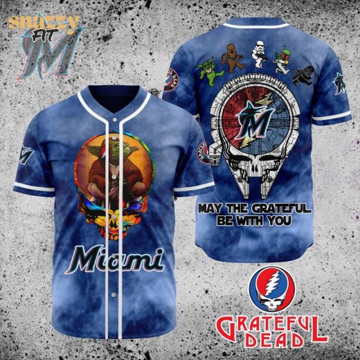 Miami Marlins Star Wars x Grateful Dead Jersey