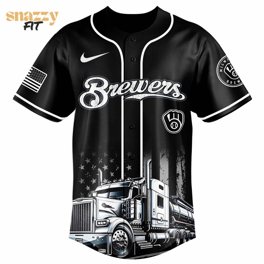 Milwaukee Brewers Nation Truck Driver Appreciation Week Limited Edition Jersey 2025 Milwaukee Brewers Nation Truck Driver Appreciation Week Limited Edition Jersey 2025
