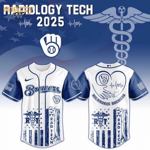 Milwaukee Brewers Radiology Tech Night Exclusive Design Jersey