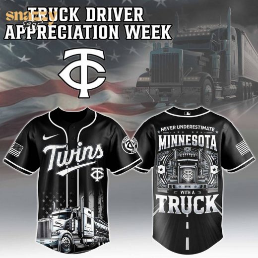 Minnesota Twins Nation Truck Driver Appreciation Week Limited Edition Jersey 2025