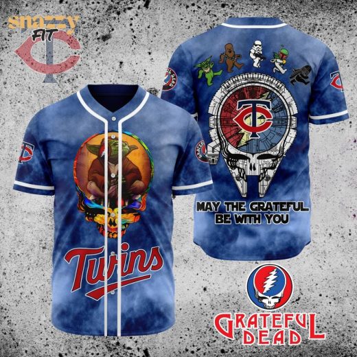 Minnesota Twins Star Wars x Grateful Dead Jersey