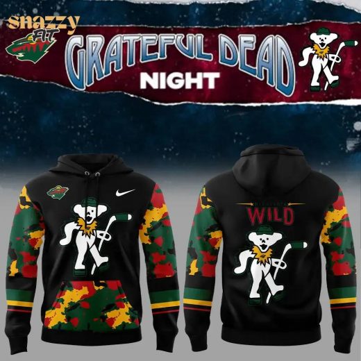 Minnesota Wild Grateful Dead Night Hoodie V2