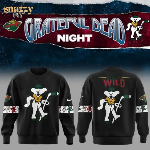 Minnesota Wild Grateful Dead Night Limited Edition Sweatshirt