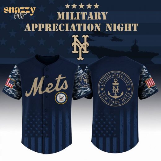 New York Mets US Navy Appreciation Night Special Edition Jersey