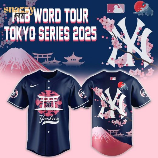 New York Yankees Fuji Mount Tokyo Series Jersey 2025