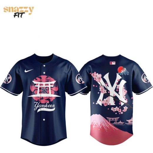 New York Yankees Fuji Mount Tokyo Series Jersey 2025