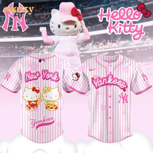 New York Yankees Hello Kitty Night Happy GirlsDay Hinamatsuri Jersey