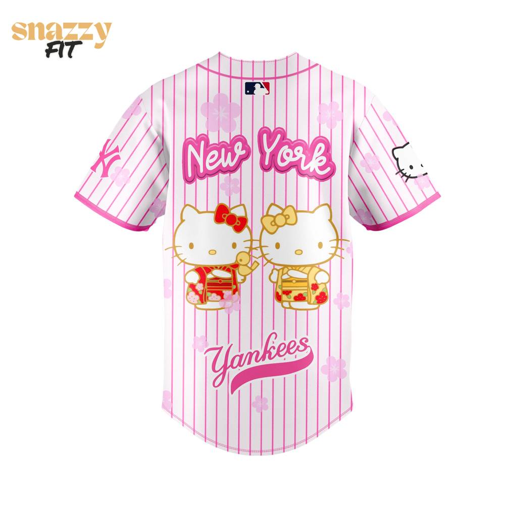 New York Yankees Hello Kitty Night Happy GirlsDay Hinamatsuri Jersey New York Yankees Hello Kitty Night Happy GirlsDay Hinamatsuri Jersey
