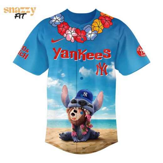 New York Yankees Lilo & Stitch Special Jersey 2025