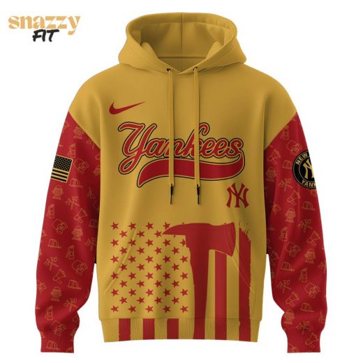 New York Yankees MLB Firefighter Appreciation Night Special Edition Hoodie 2025