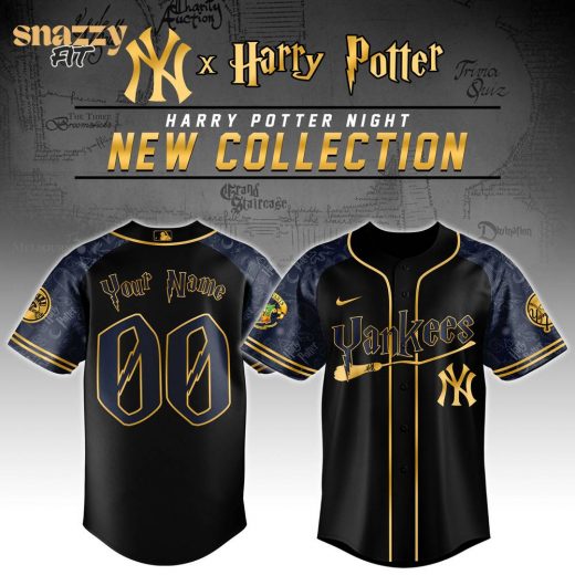 New York Yankees MLB Harry Potter Night Special Edition Jersey 2025 V2