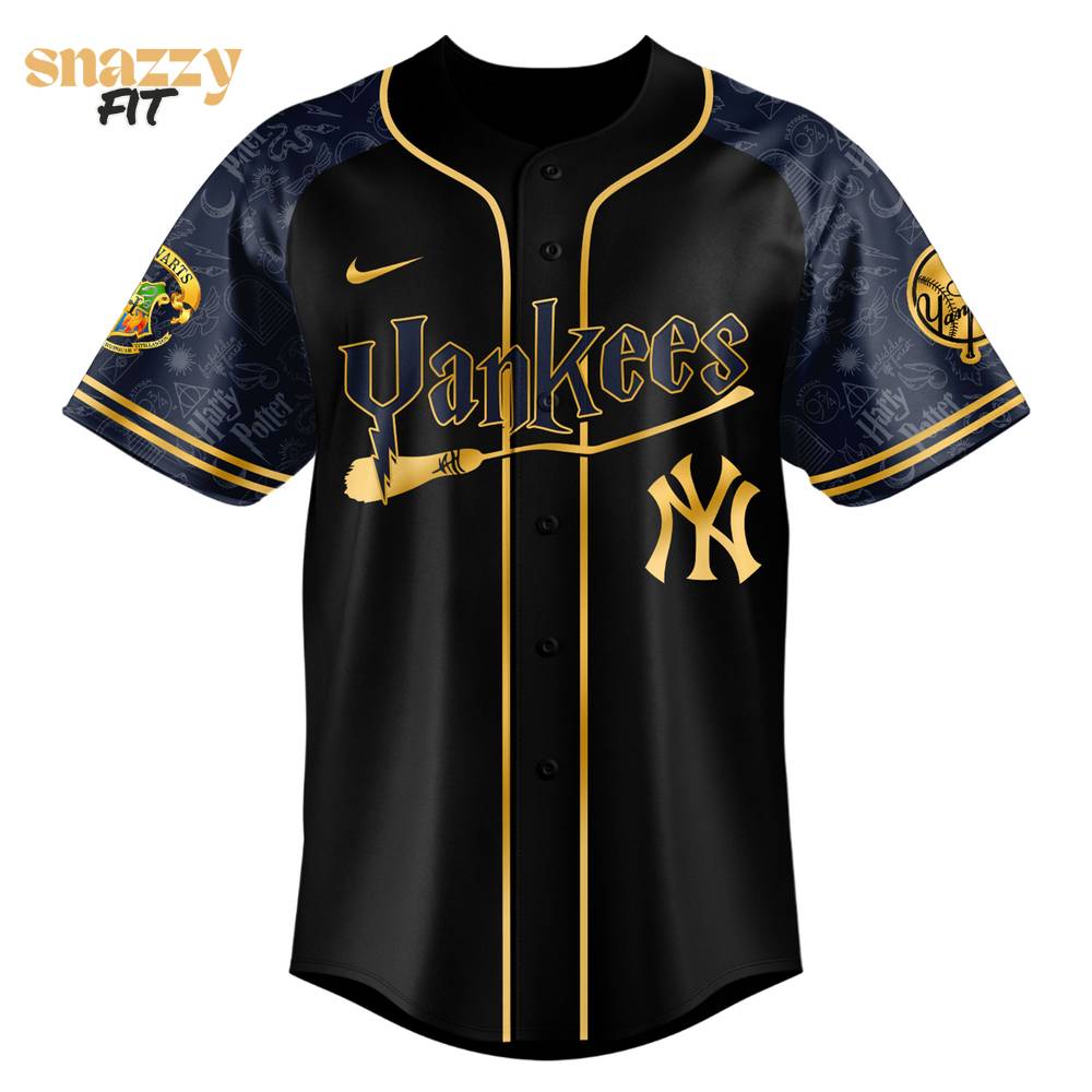 New York Yankees MLB Harry Potter Night Special Edition Jersey 2025 V2 New York Yankees MLB Harry Potter Night Special Edition Jersey 2025 V2