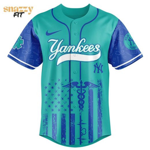 New York Yankees MLB International Nurse Day Edition Jersey 2025