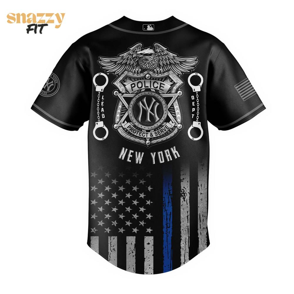 New York Yankees MLB Law Enforcement Night Edition Jersey 2025 New York Yankees MLB Law Enforcement Night Edition Jersey 2025