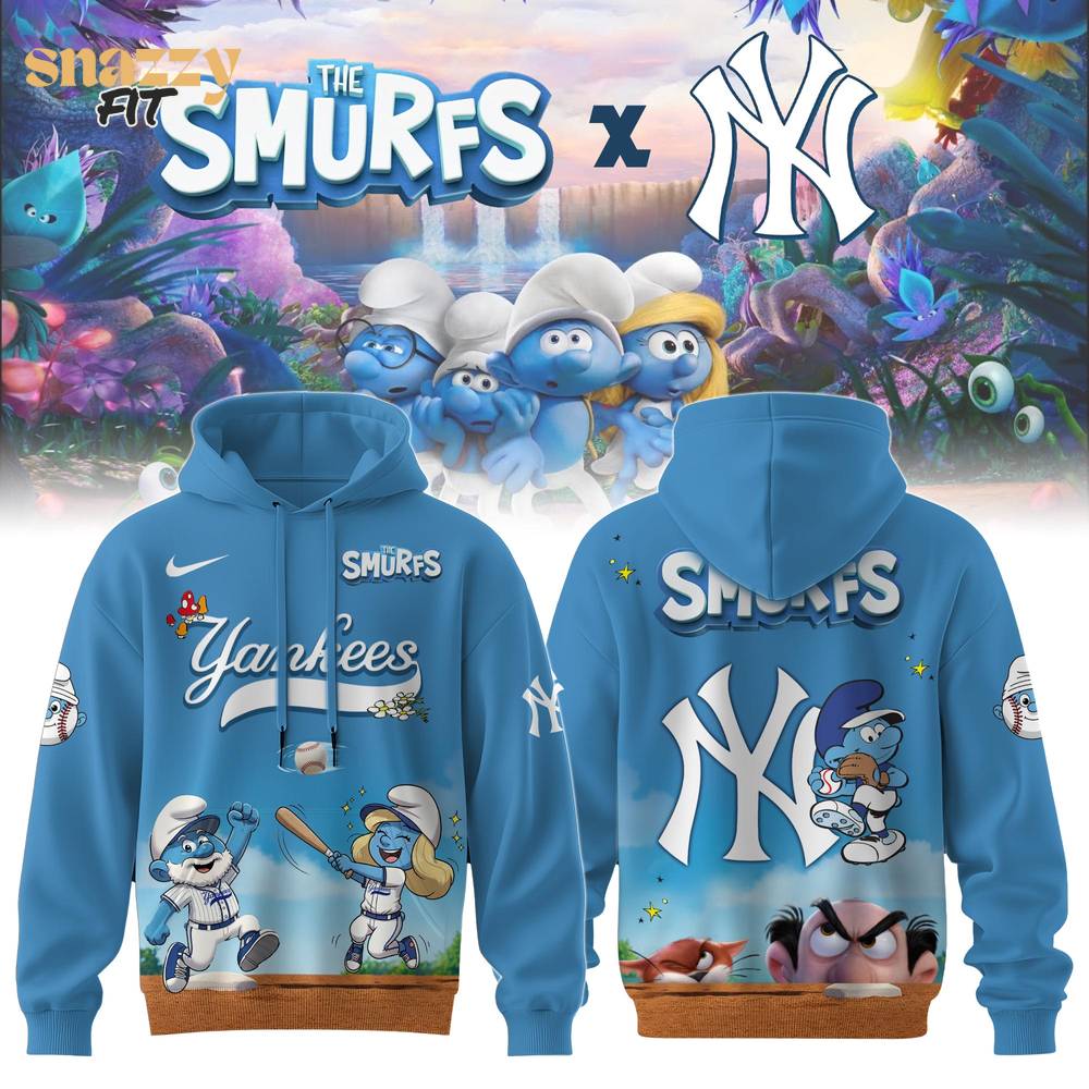 New York Yankees MLB The Smurt Night Special Edition Hoodie 2025 New York Yankees MLB The Smurt Night Special Edition Hoodie 2025