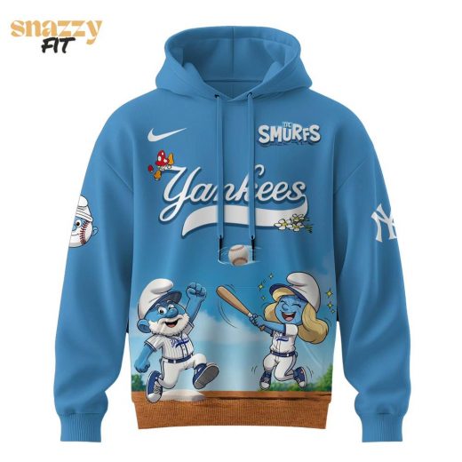 New York Yankees MLB The Smurt Night Special Edition Hoodie 2025