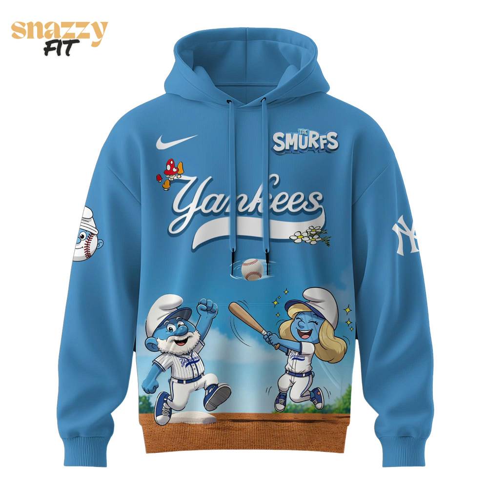 New York Yankees MLB The Smurt Night Special Edition Hoodie 2025 New York Yankees MLB The Smurt Night Special Edition Hoodie 2025