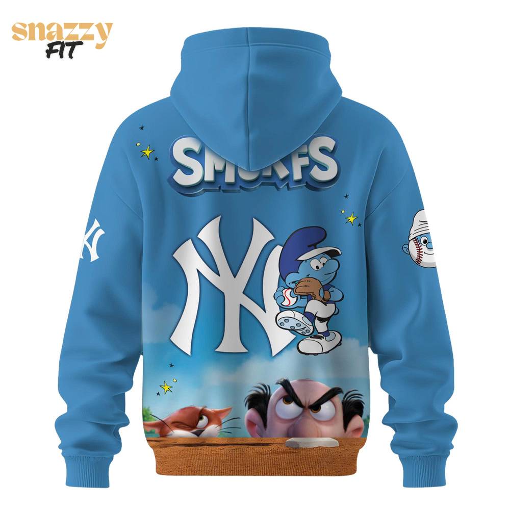 New York Yankees MLB The Smurt Night Special Edition Hoodie 2025 New York Yankees MLB The Smurt Night Special Edition Hoodie 2025