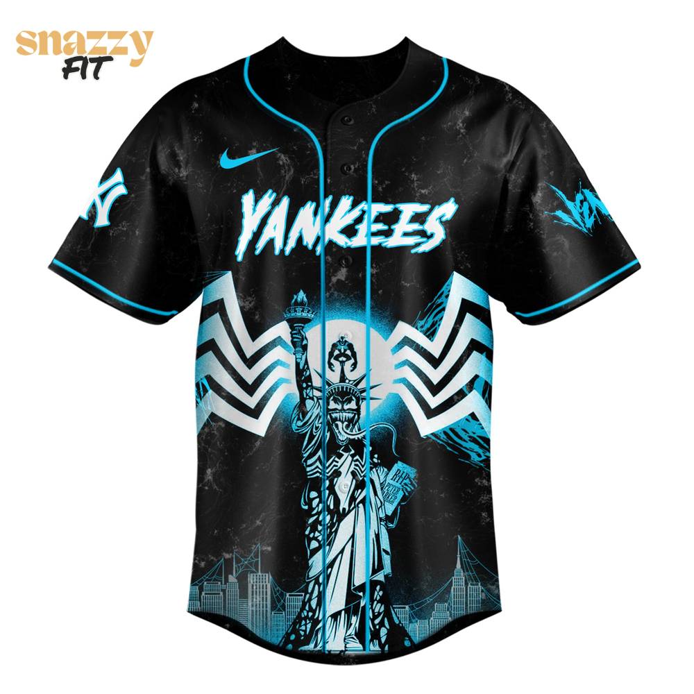New York Yankees Marvel’s Venom Limited Edition Jersey New York Yankees Marvel’s Venom Limited Edition Jersey