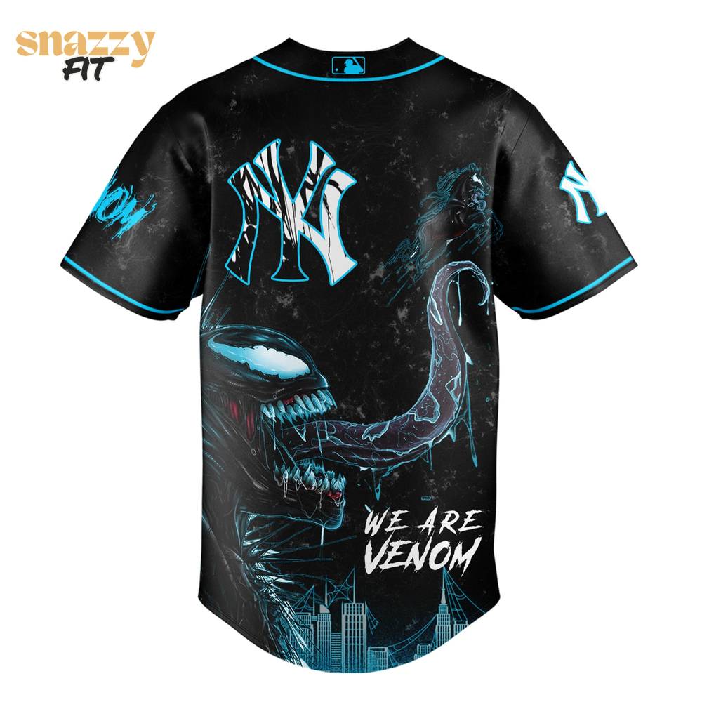 New York Yankees Marvel’s Venom Limited Edition Jersey New York Yankees Marvel’s Venom Limited Edition Jersey