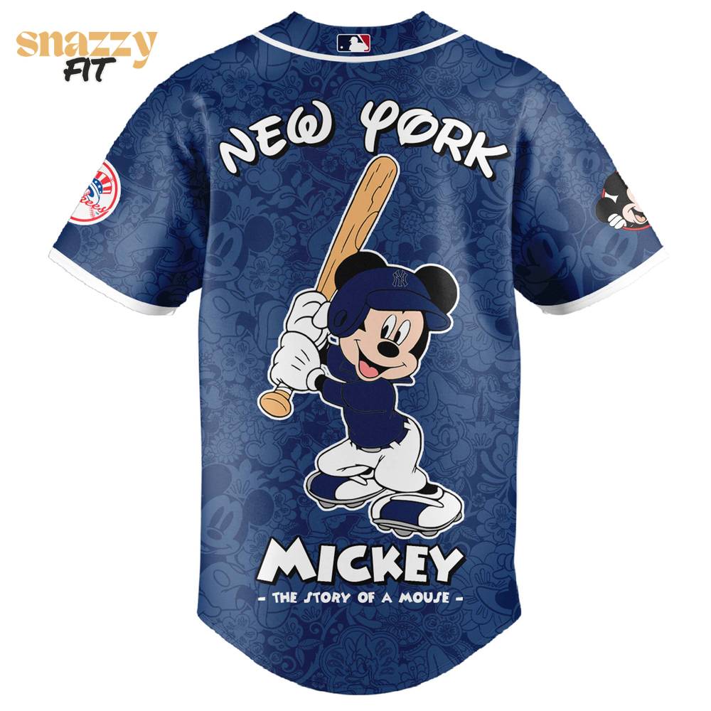 New York Yankees Mickey Night Game Jersey New York Yankees Mickey Night Game Jersey
