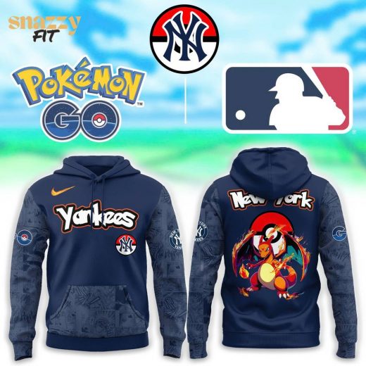 New York Yankees Pokemon Go Charizard  Hoodie